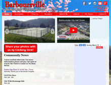 Tablet Screenshot of barboursville.org